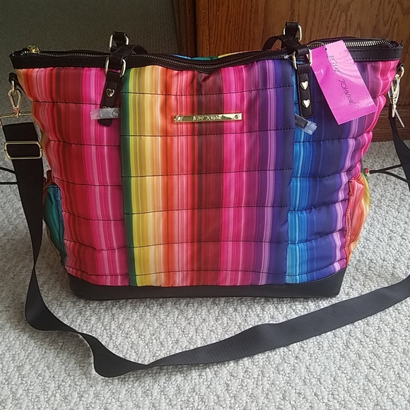 Betsey Johnson Handbags - NWT Betsey Johnson Rainboe Tote